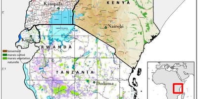 Mapa je iz tanzanije pokazati povijesnih lokacija