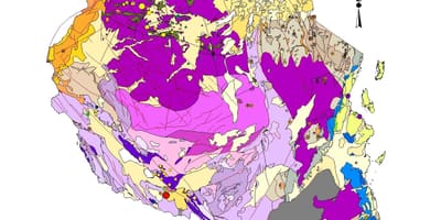 Mapa je iz tanzanije geološke