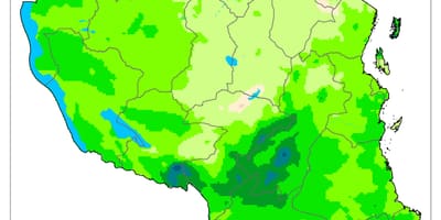 Mapa je iz tanzanije klime
