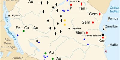 Mapa je iz tanzanije prirodni resursi