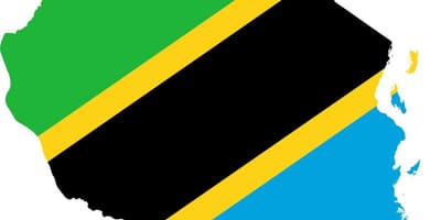 Mapa je iz tanzanije zastavu